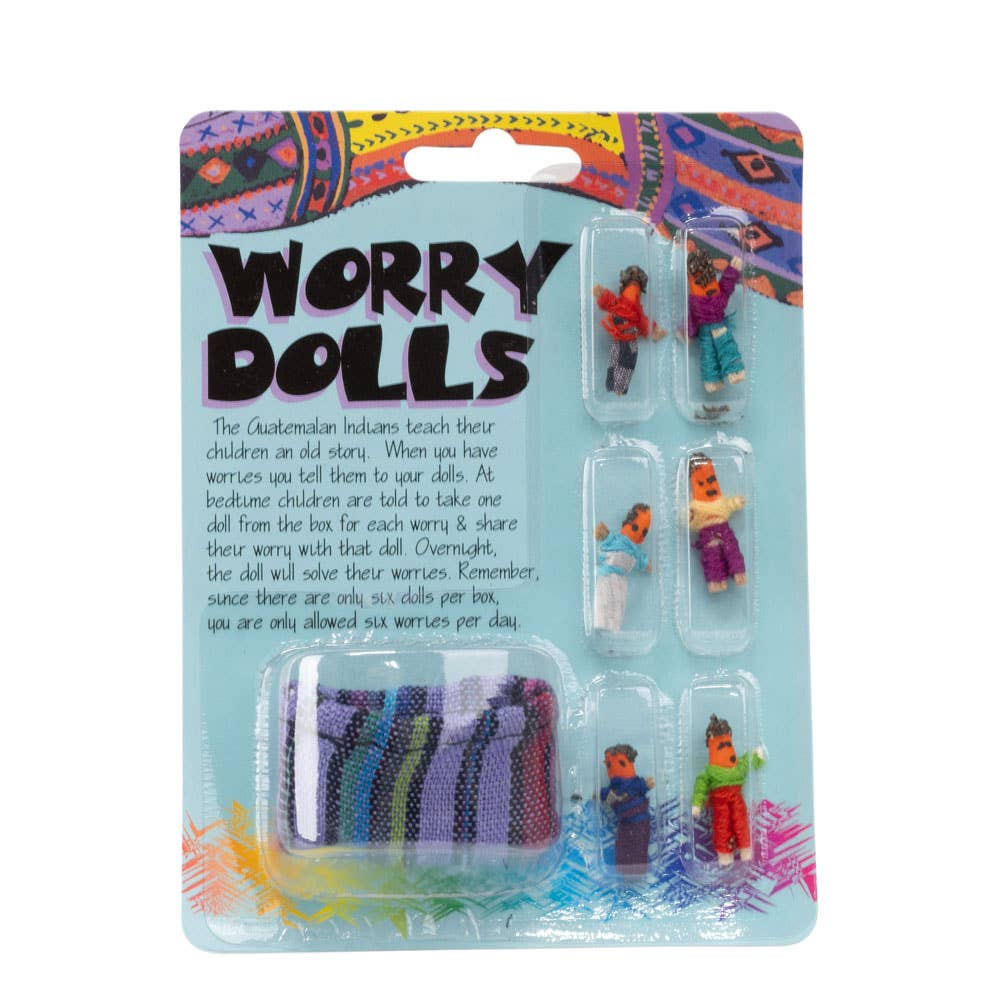 Packaged Worry Dolls