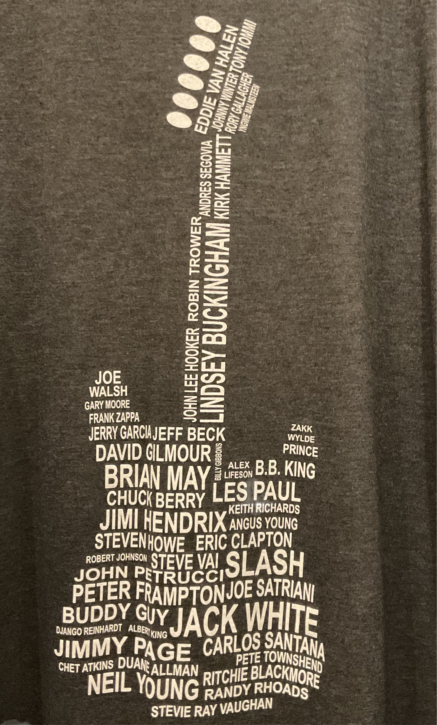 Guitar tee