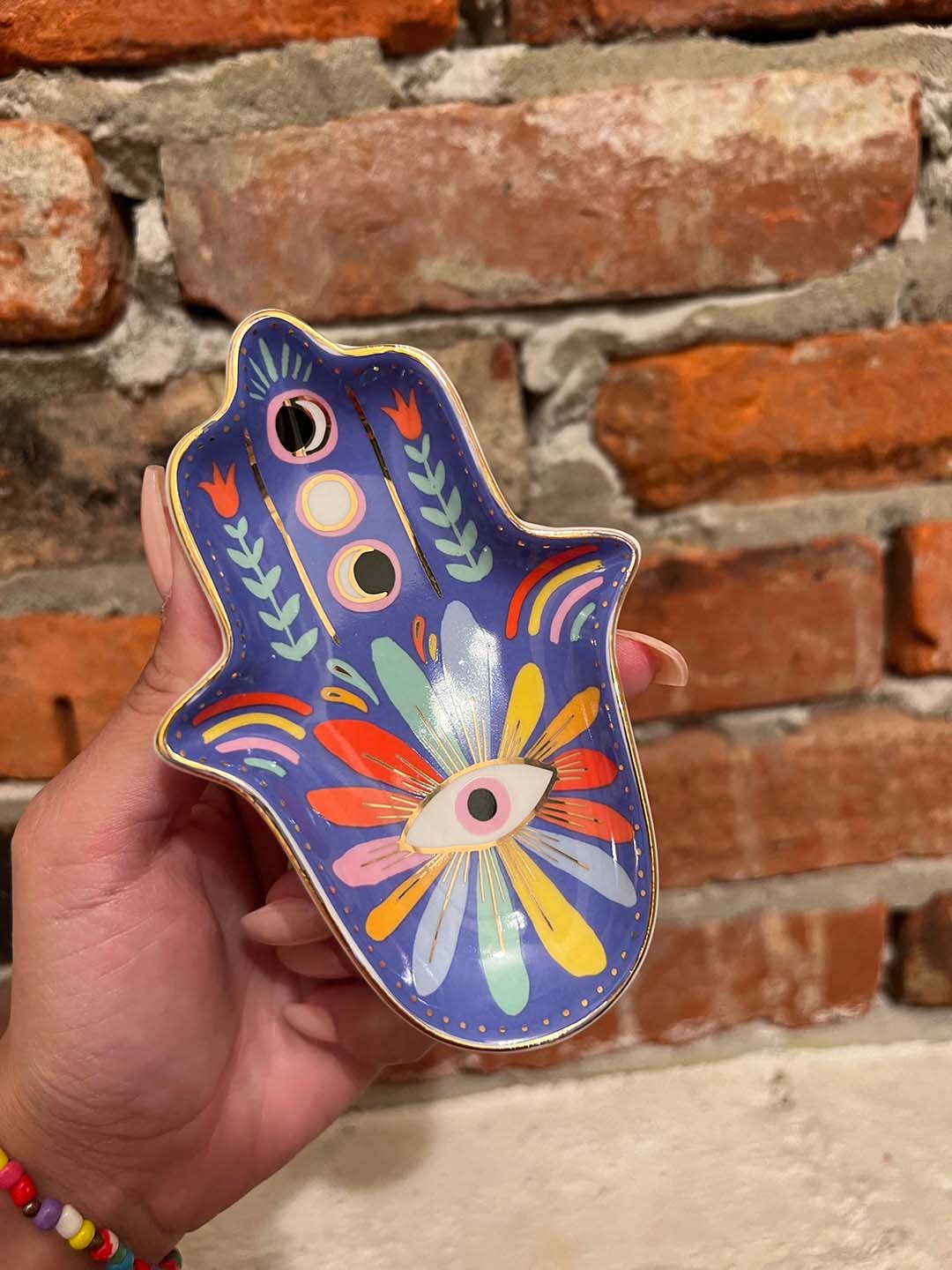 Hamsa Hand Trinket Jewelry Dish