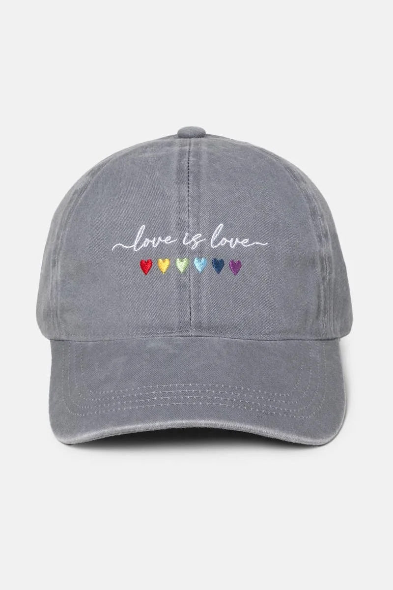Love Is Love Baseball Cap