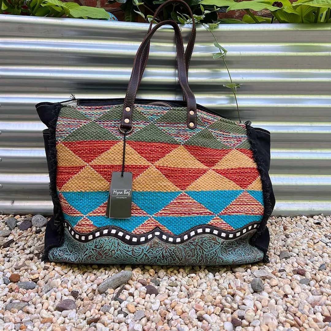 Myra Pyramid Weekender Travel Bag