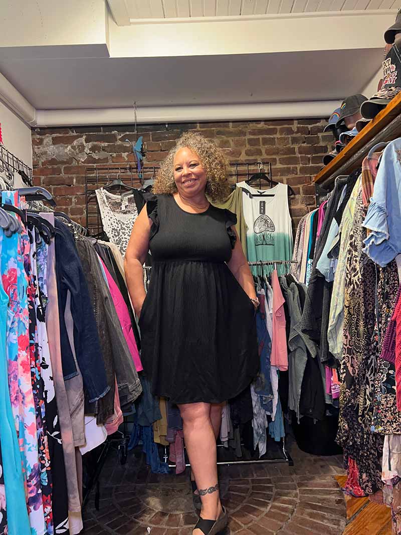 urban princess dress Distressed Black Denim Dress S