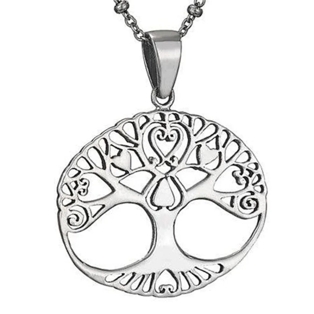 TreeLifeSilNecklace - Urban Princess Boutique