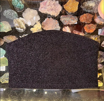 Shimmer Bralette in black, glitter bandeau top