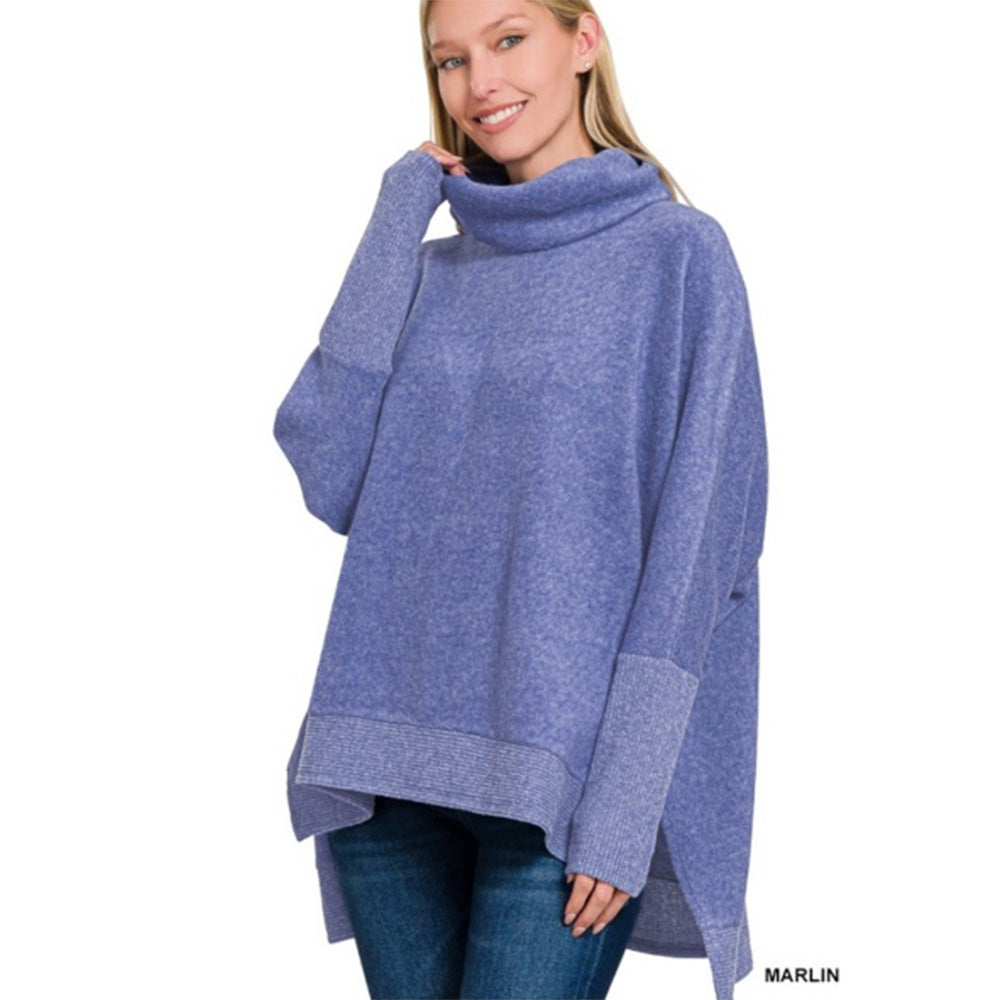 Cozy Cowl Neck Sweater - Super Soft