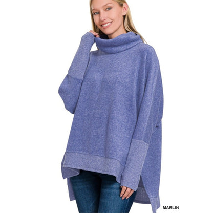 Cozy Cowl Neck Sweater - Super Soft