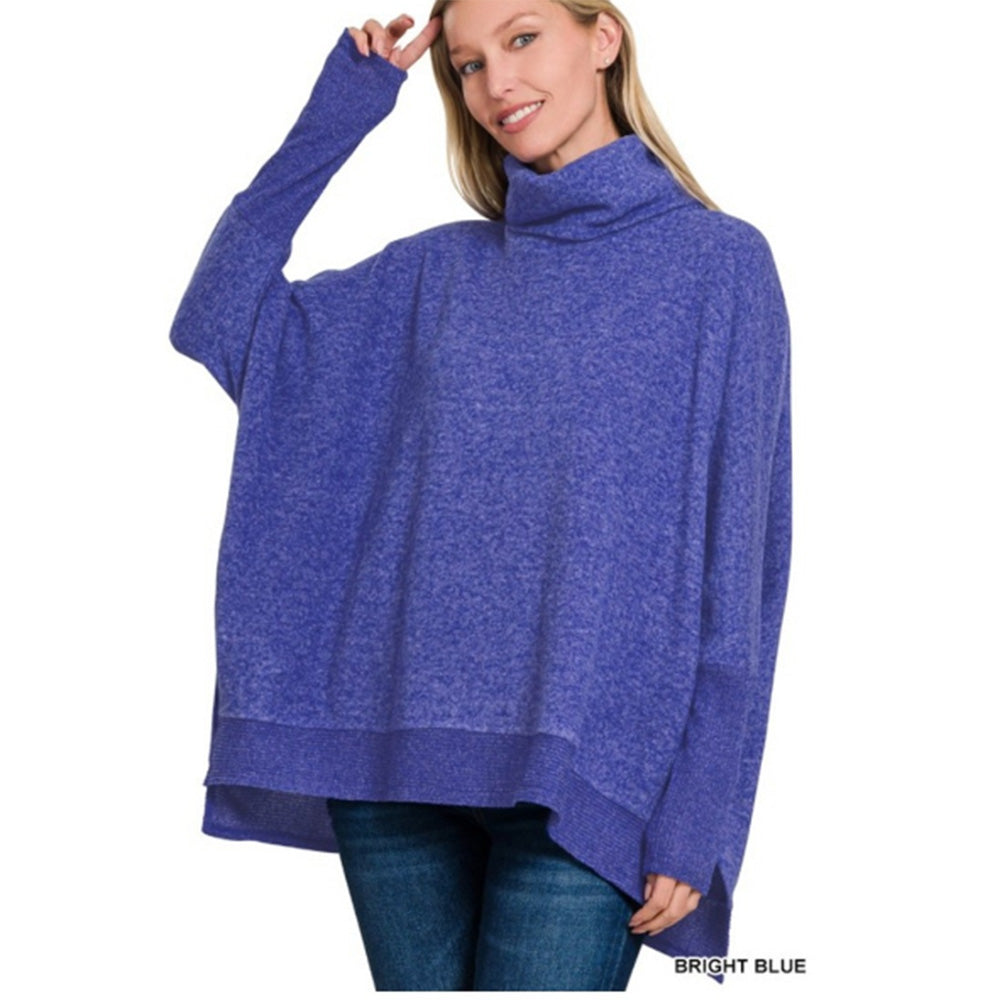 Cozy Cowl Neck Sweater - Super Soft