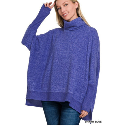 Cozy Cowl Neck Sweater - Super Soft