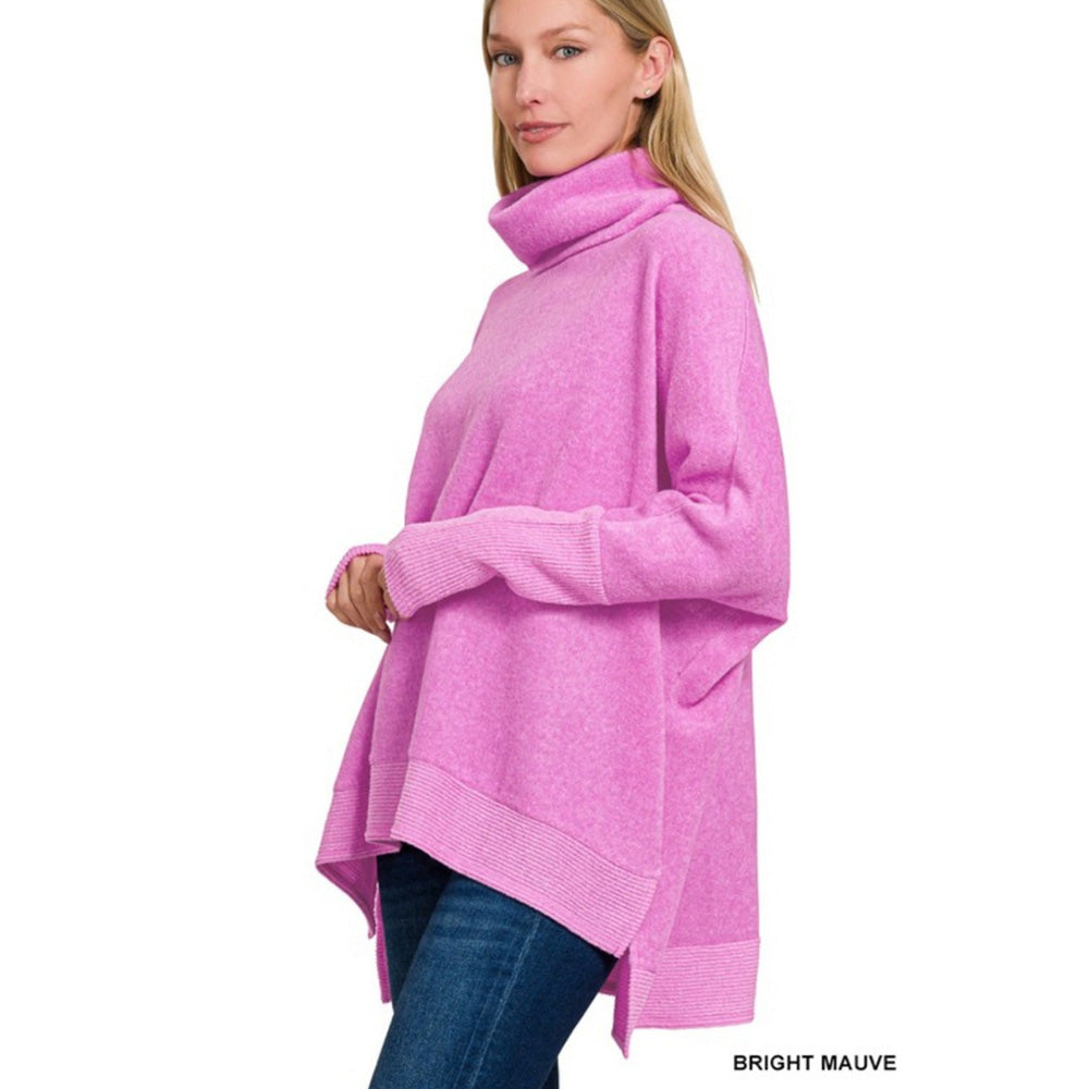 Cozy Cowl Neck Sweater - Super Soft
