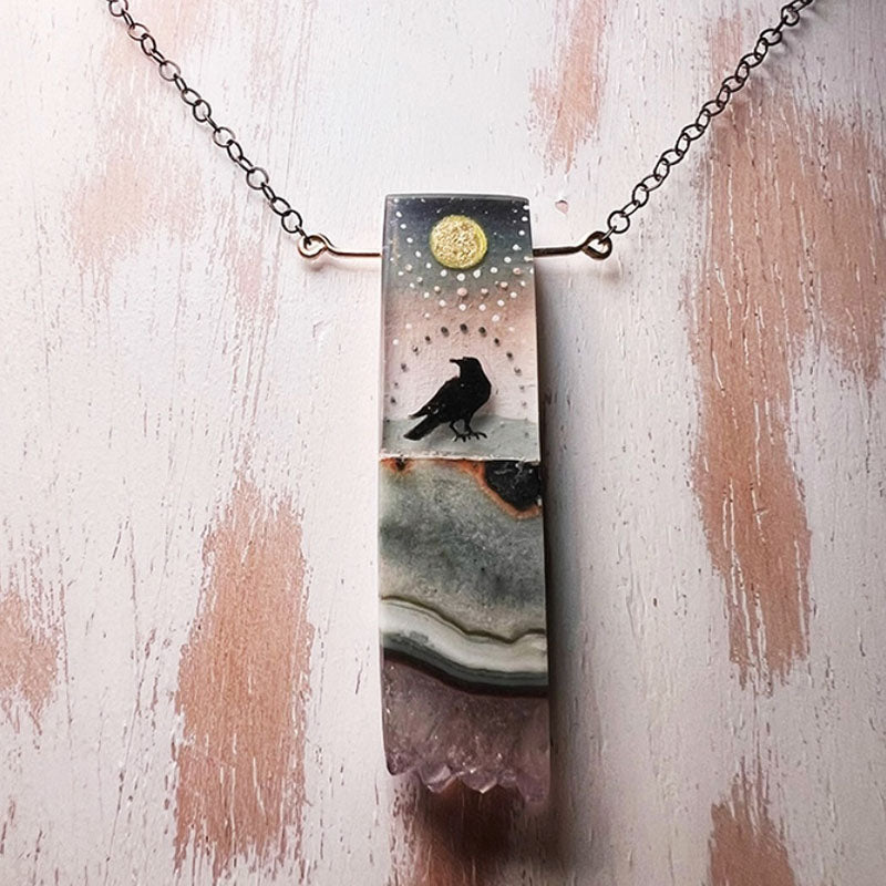 Handpainted Necklace