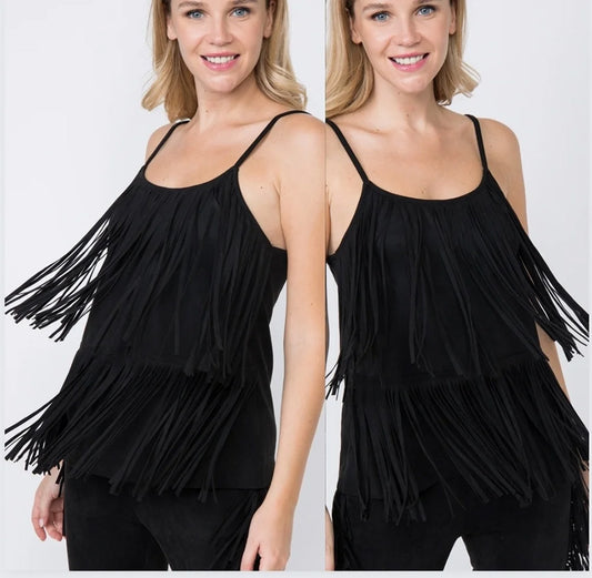 Fringe Camisole Tank Top