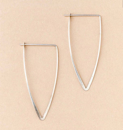Galaxy Triangle Earrings