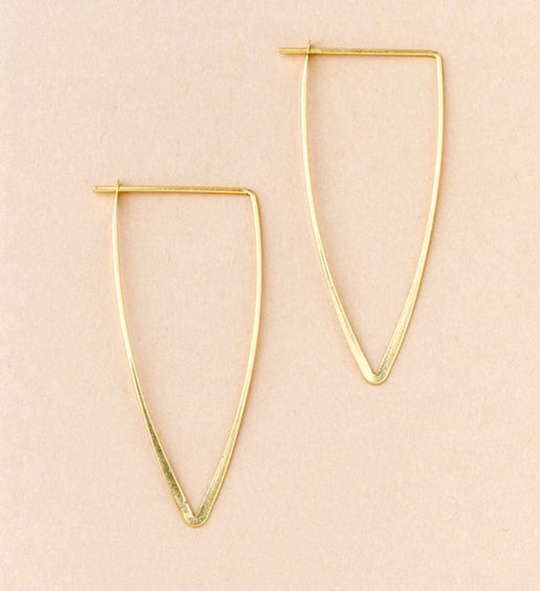 Galaxy Triangle Earrings
