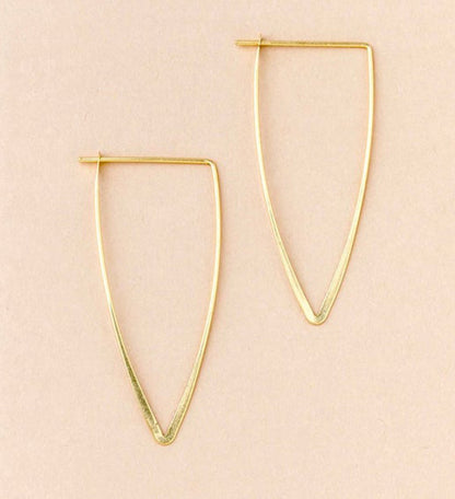 Galaxy Triangle Earrings