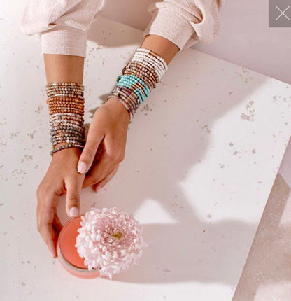 Gemstone Convertible Wrap Bracelet / Necklace
