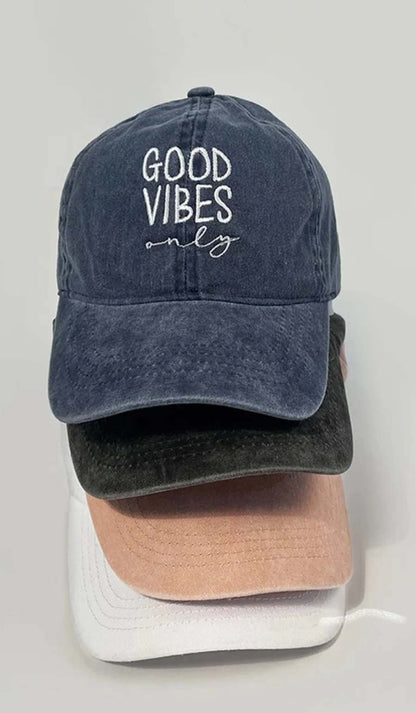 Good Vibes Only Baseball Cap