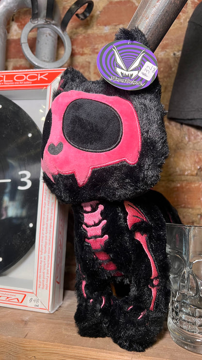 Skeleton Kitty Plushie