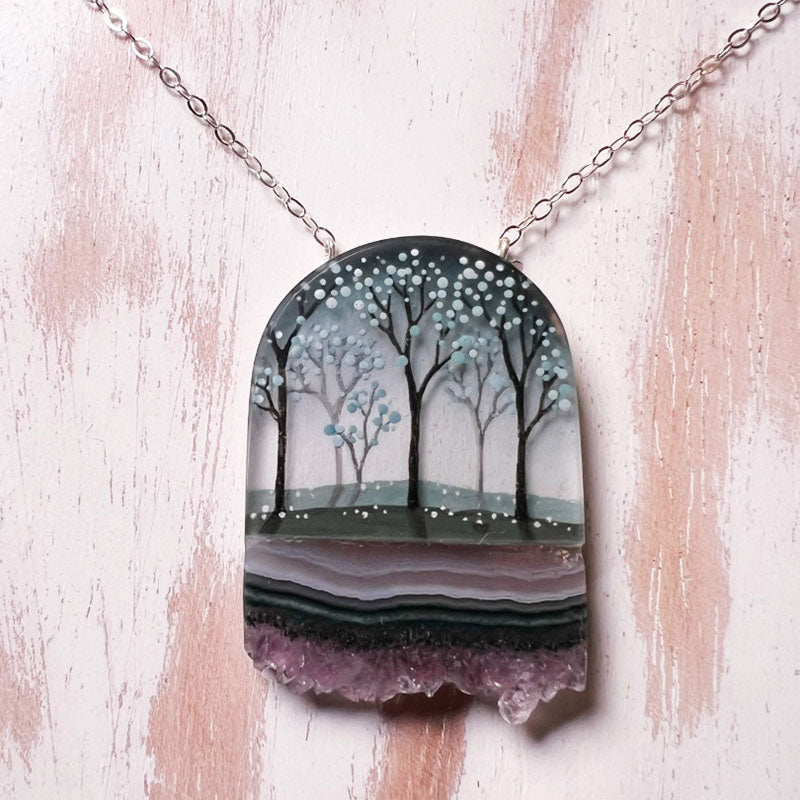 Handpainted Necklace