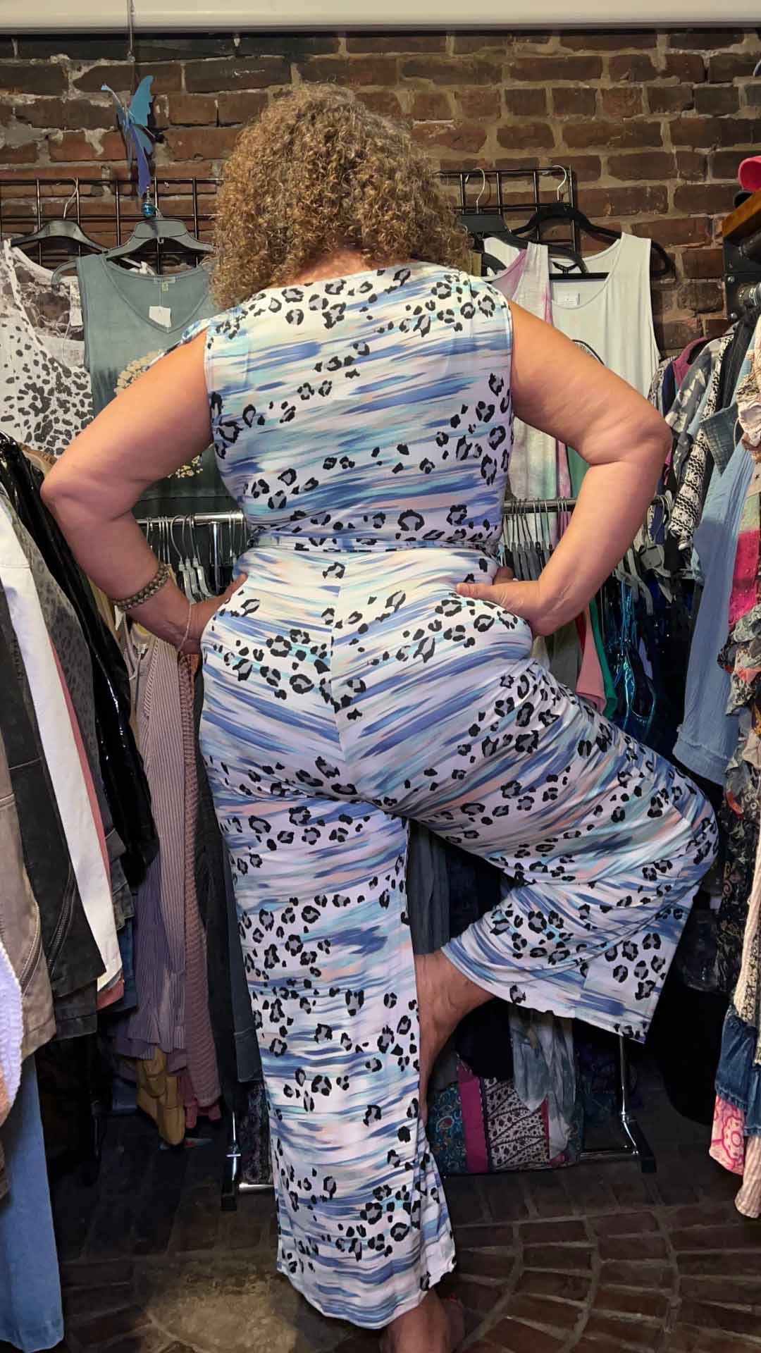 V-Neckline Jumpsuit – Urban Princess Boutique