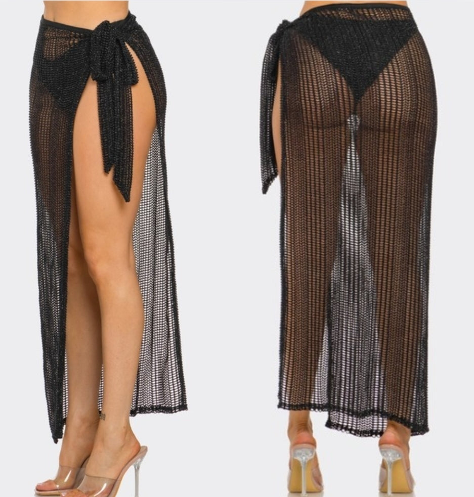 Sheer Beach Cover Up Wrap