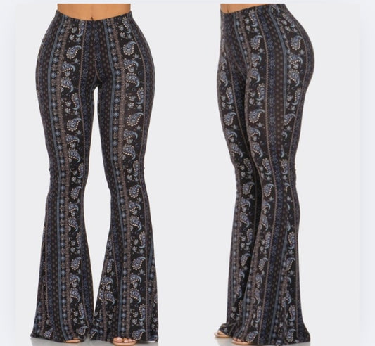 Midnight Blue Flare Pants