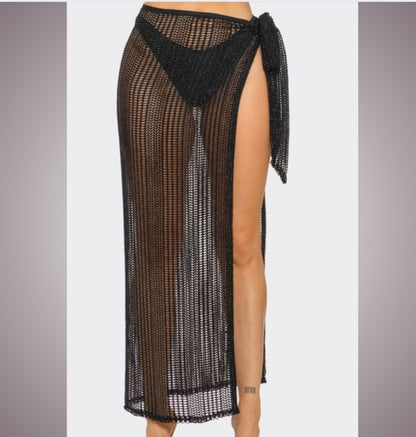 Sheer Beach Cover Up Wrap