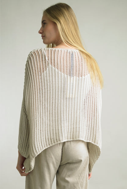 Sweater with Pockets Made in Italy